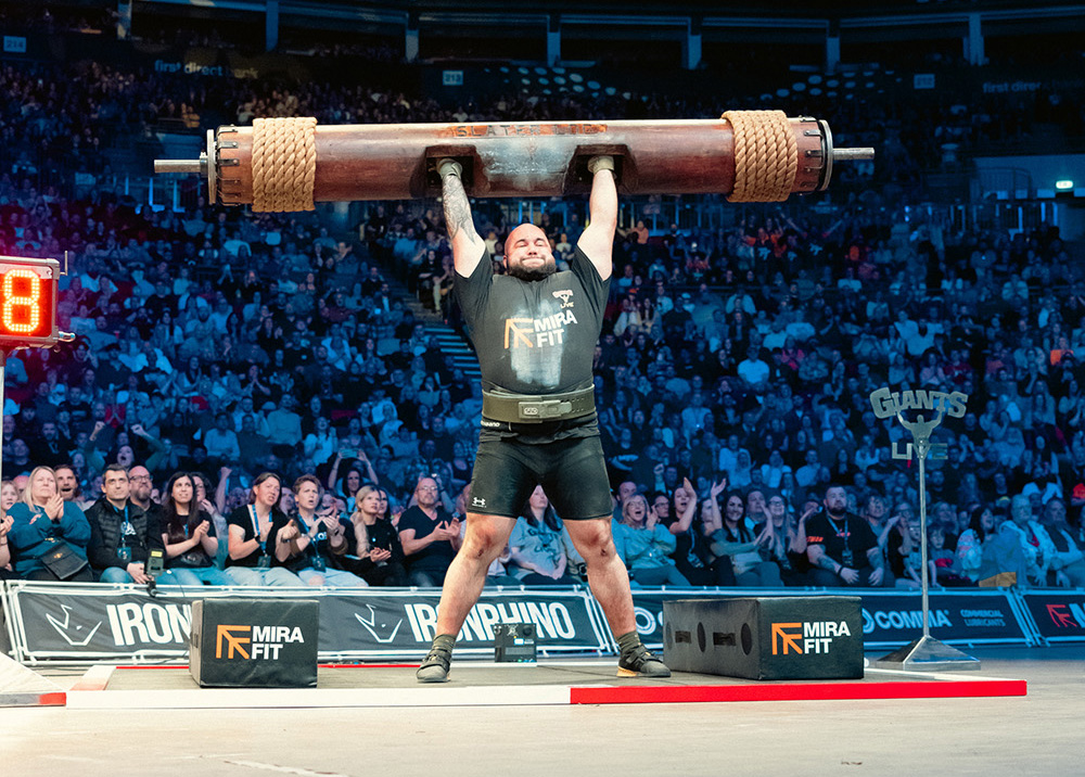 Ondřej Fojtů – Log Lift 150 kg, Europe's Strongest Man 2026